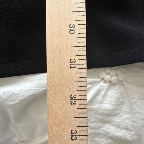 Brigitte Bailey Black Sleeveless A-Line Dress Gold Back Zipper Preppy Old Money - Picture 8 of 8